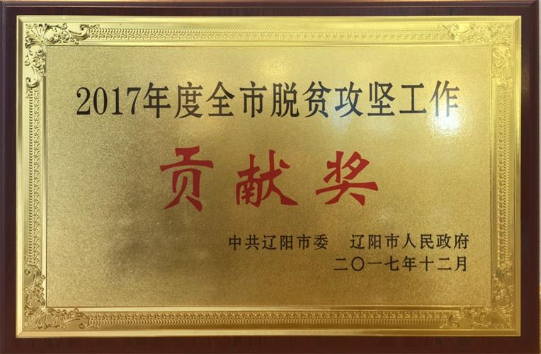 217永信贵宾会电商荣获2017年度全市脱贫攻坚工作贡献奖